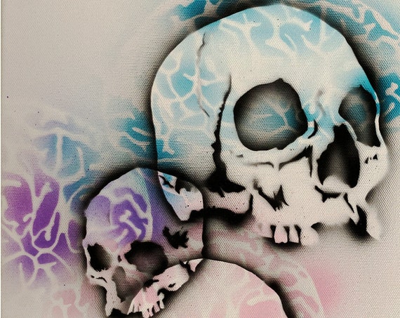 Skull Study Series #45 , Pop Art , Modern Art , Contemporary Art