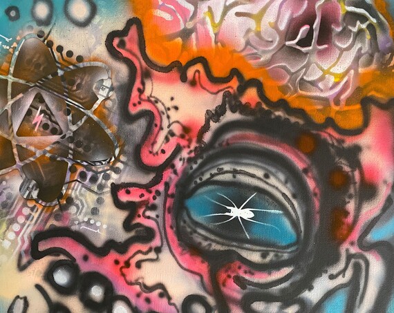Bionic Surrealism Series #1 , Pop Art , Modern Art , Contemporary Art , Surrealism , Gallery Canvas