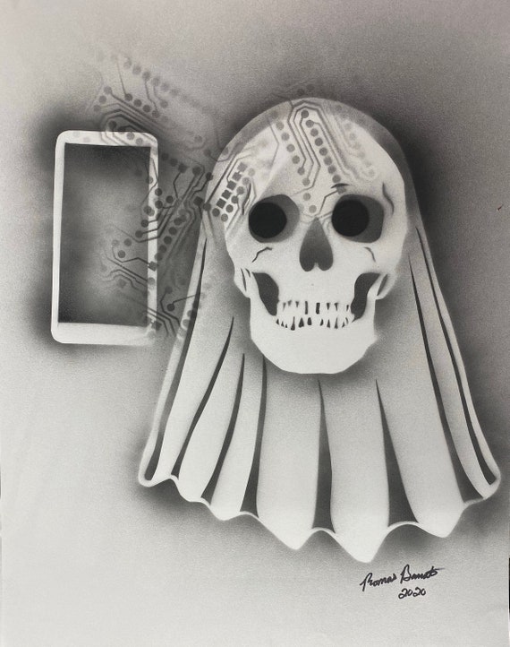 TITLE: ghost book 2020 , Abstract Art , Pop Art , Modern Art , Surrealism , Contemporary Art , Figurative Portrait
