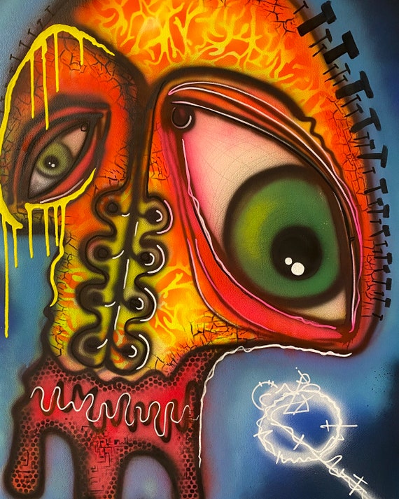 TITLE: Mind’s Eye , Art , Fine Art , Modern Art , Contemporary Art , Abstract Art , MIxed Media , Surrealism