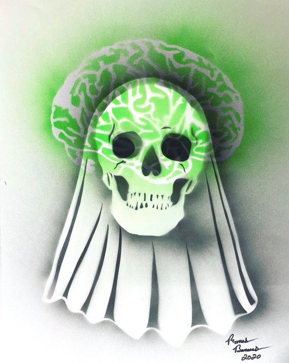 TITLE: ghosted 2020 , Abstract Art , Pop Art , Modern Art , Surrealism , Contemporary Art , Figurative Portrait