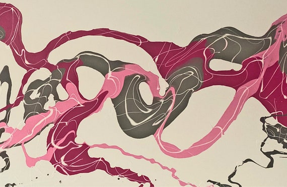 Go with the Flow... Modern Art, Contemporary Art, Pop Art, Abstract Expressionism, Organic Shapes