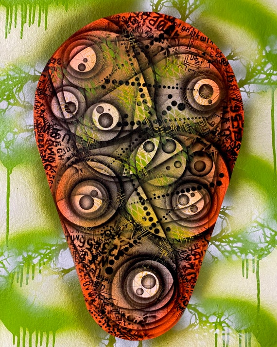 TITLE: Microcosm , Art , Modern Art , Contemporary Art , Abstract Art , MIxed Media