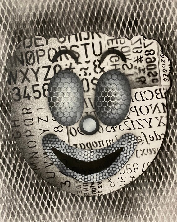 TITLE: clownish series #3 , Art , Modern Art , Pop Art , Contemporary Art , Abstract Art Surreal
