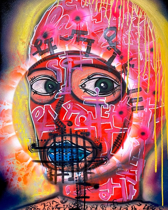 TITLE: Porthole, Art , Fine Art , Modern Art , Contemporary Art , Abstract Art , MIxed Media , Surrealism