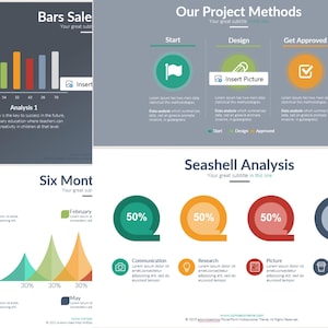 Multipurpose Microsoft PowerPoint Presentation Templates – Silver Package - 125 Slides