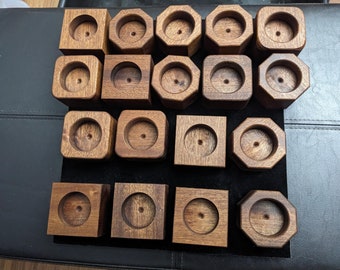 Candelabro de té hecho a mano