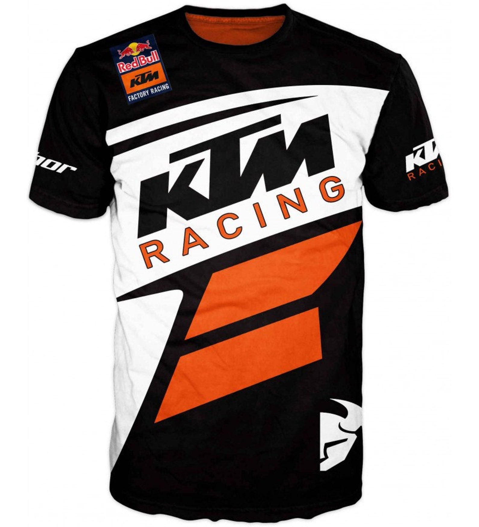 Unique 3D Tshirt print KTM RACING TEAM Etsy