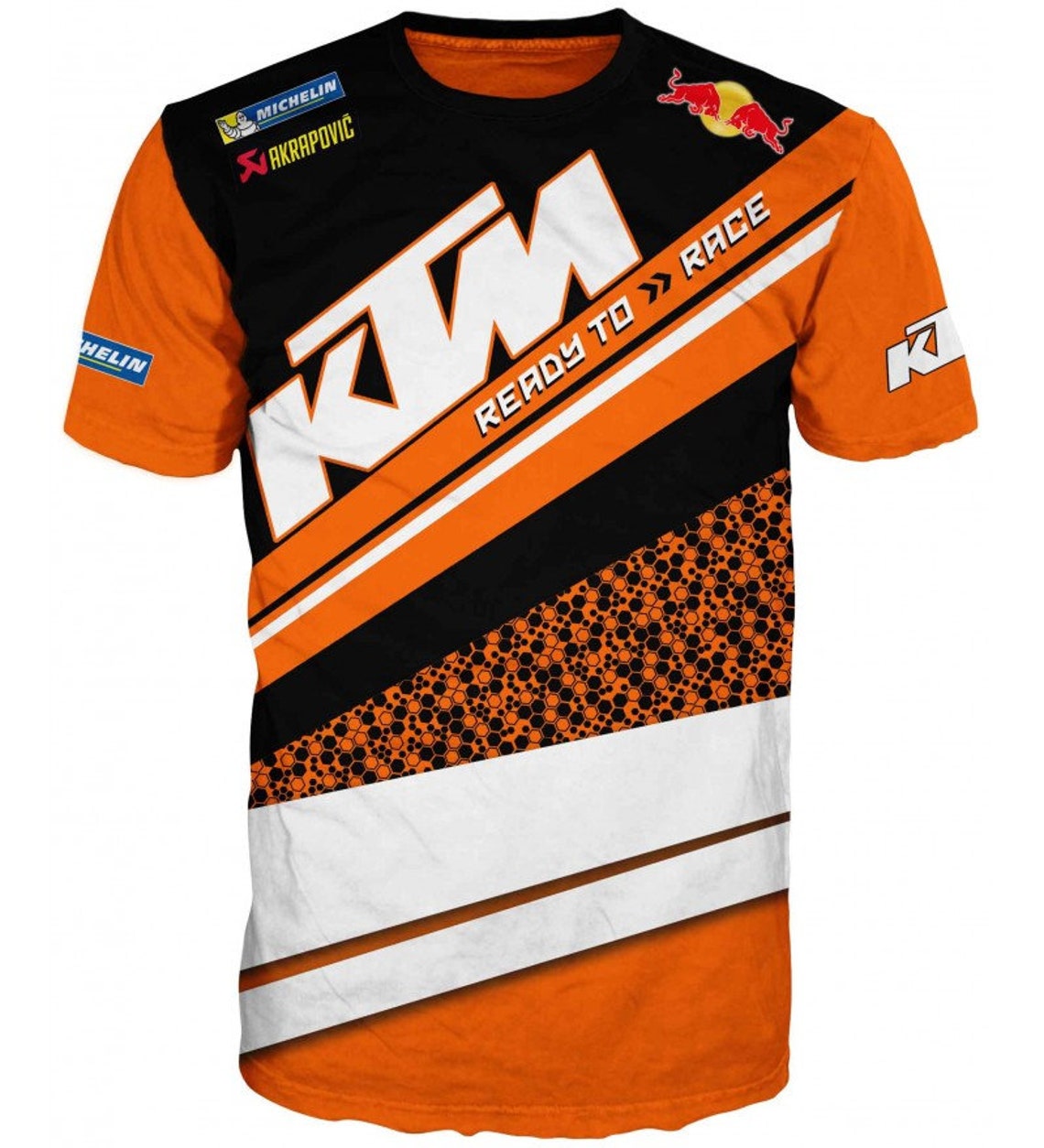 3D Fashion KTM T-shirt print Ready To Race | Etsy