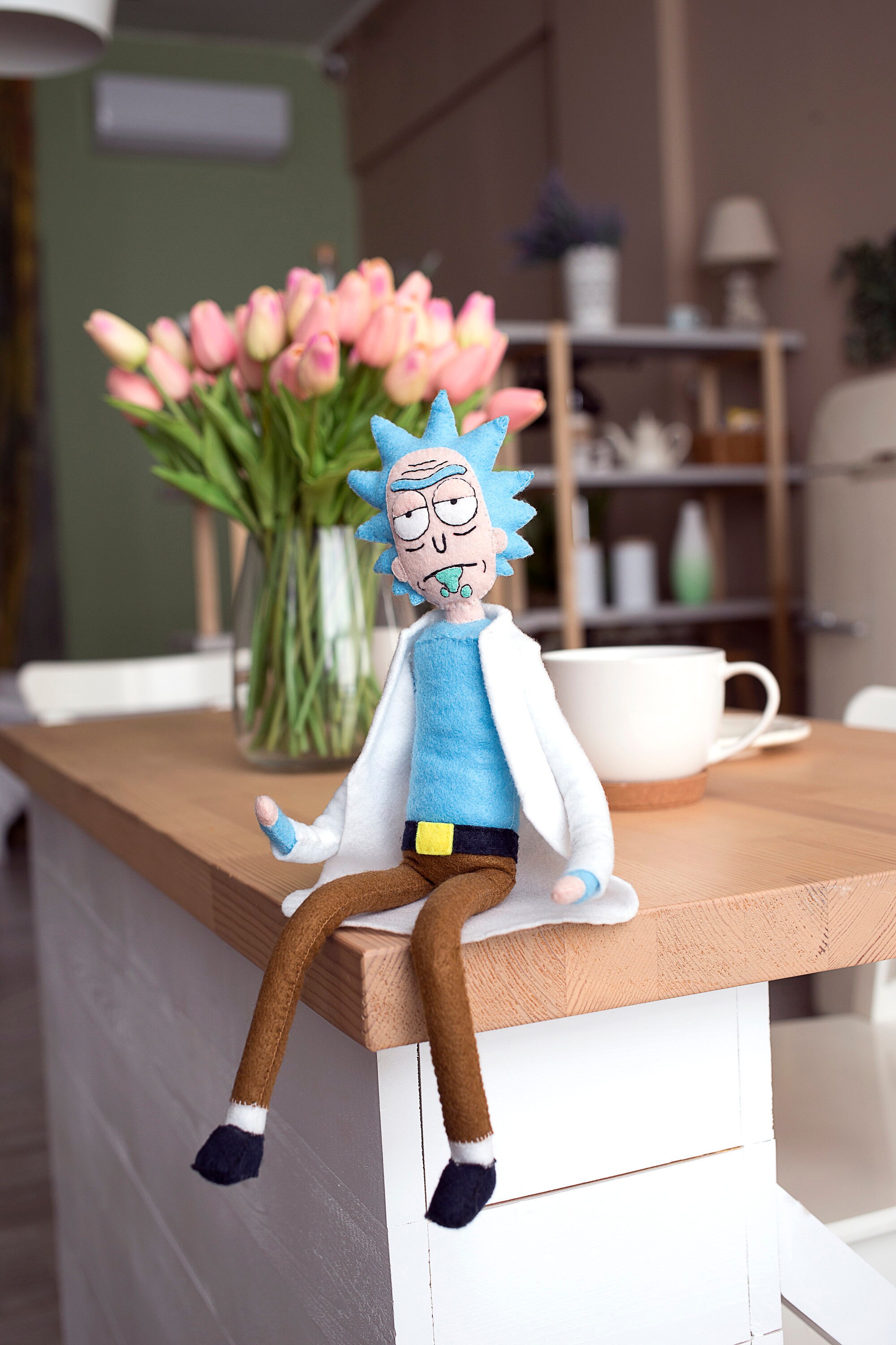 rick and morty soft toy