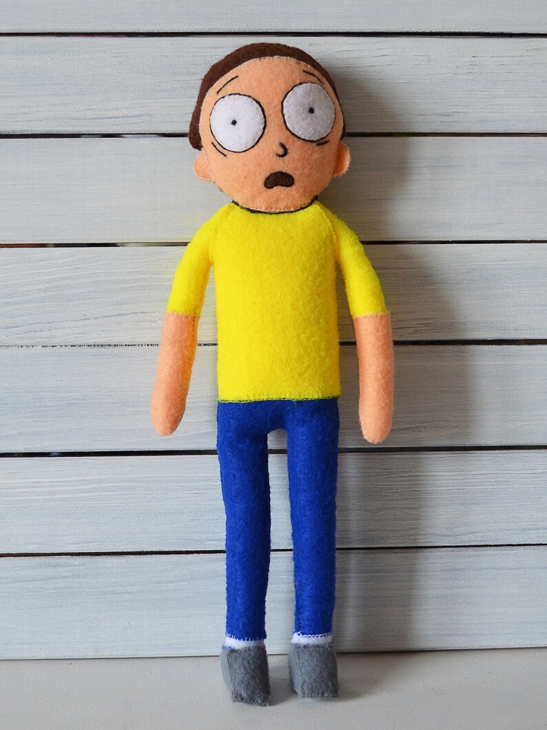 rick and morty soft toy