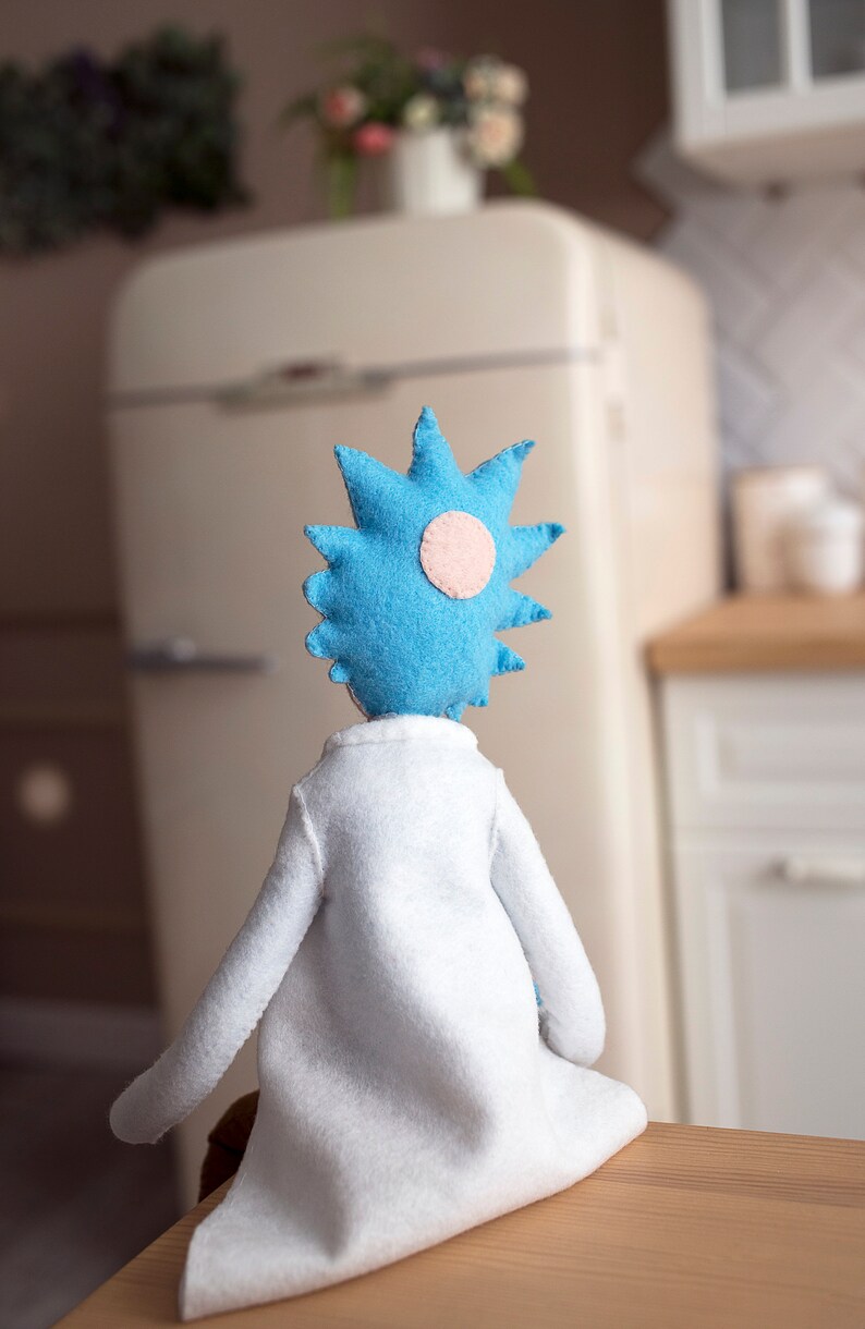 rick and morty soft toy