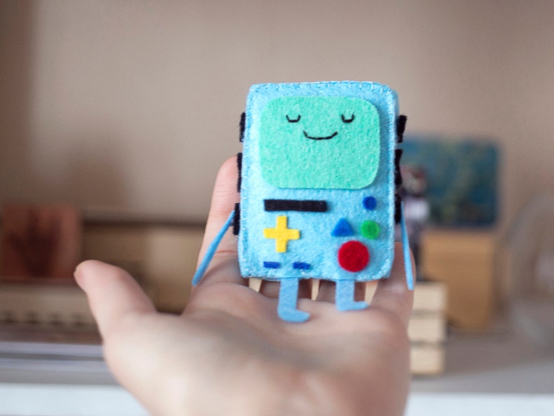 Cute BeeMO toy / Adventure Time / BMO plush toy / Geek gift | Etsy