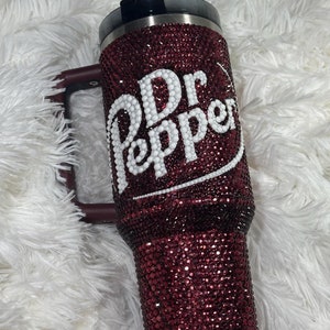 Pepper Inspirierter Strassbecher, 40 Unzen Stanley Quencher
