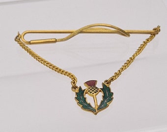 Thistle Kilt Pin & Cufflink Set