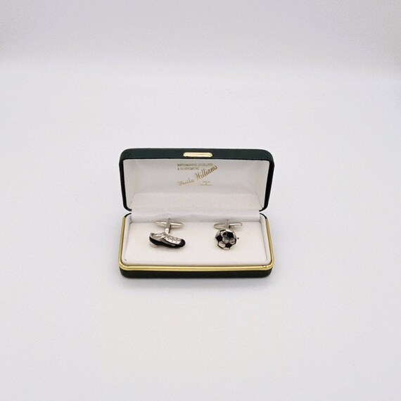Tailor B Soccer Cufflinks Ball and Boot British Football World Cup Cuff Links Tailor B Soccer Cufflinks Ball and Boot British Football World Cup Cuff Links