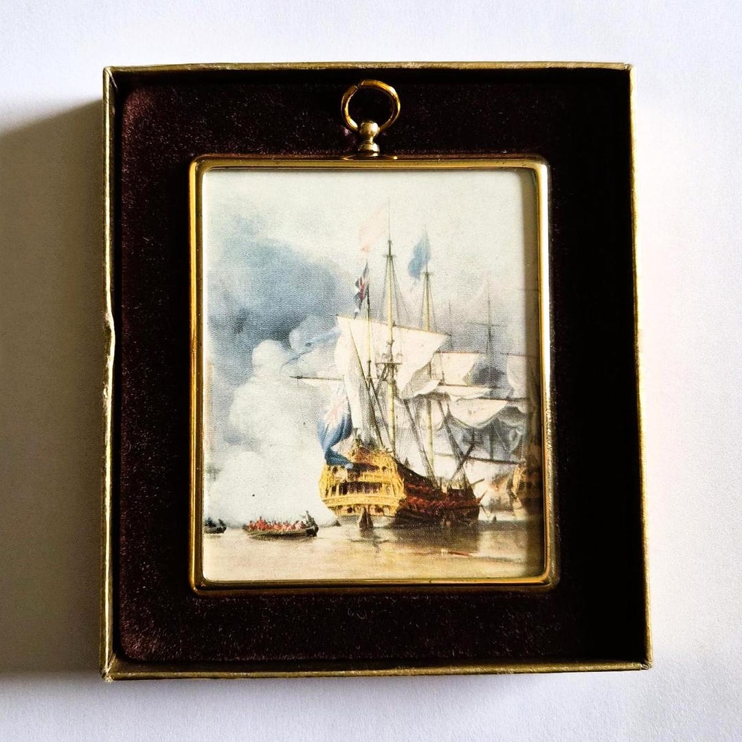 Peter Bates Miniature Wall Plaque – Porto Bello 1739, Maritime Museum ...