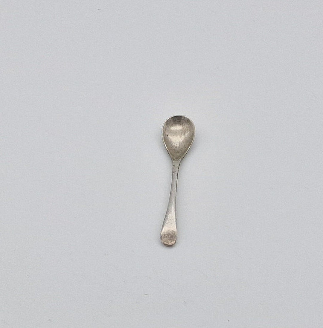 Vintage EPNS Salt Spoon Made in England Etsy