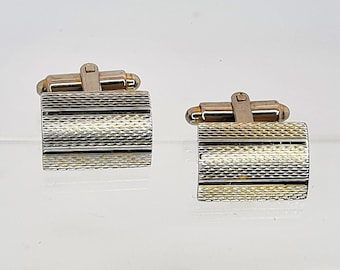 Vintage Gold Tone Cuff Links