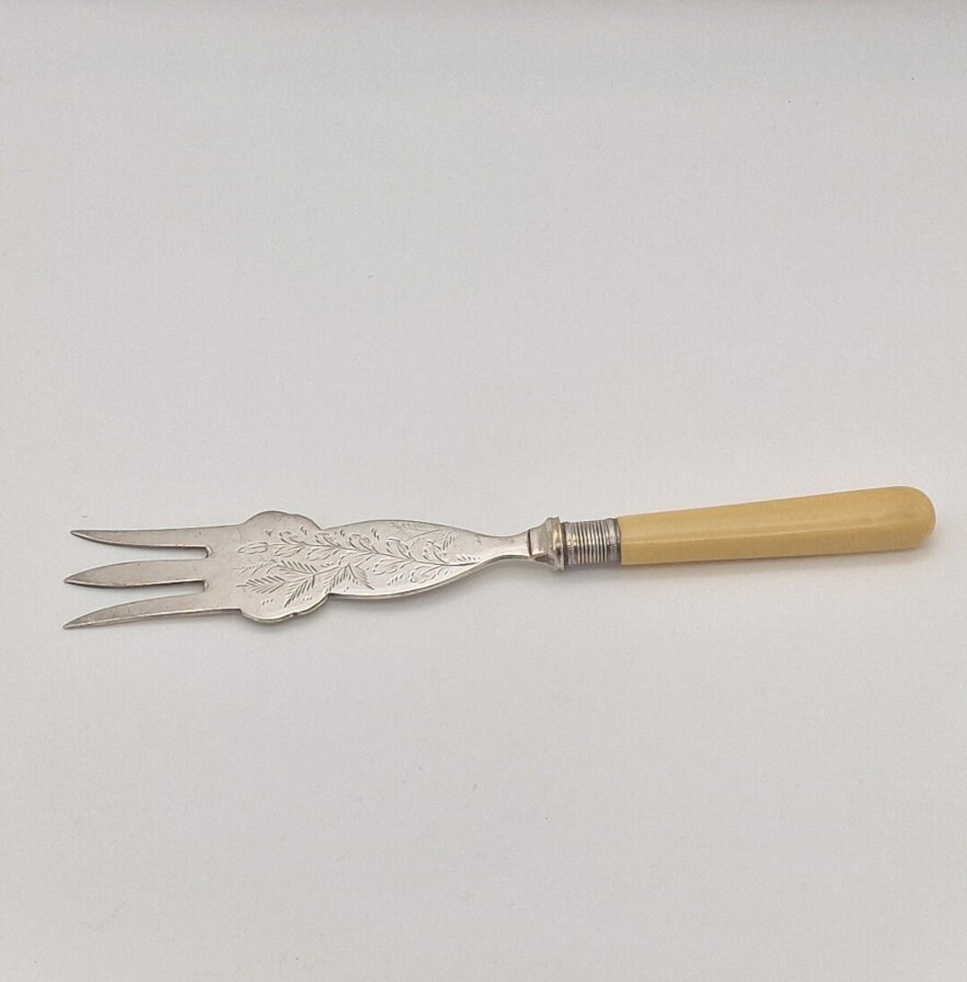 Vintage Fish Serving Fork Decorative Fork Etsy