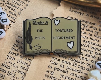 The Tortured Poets Department Enamel Pin  (Taylor Swift, TTPD)