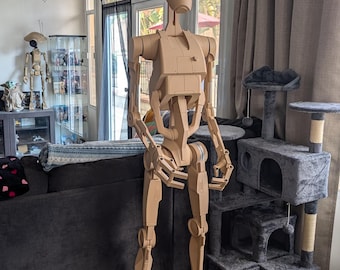 life Size Battle Droid articulated figure 1:1
