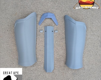 Mandalorian Right Shin armor kit
