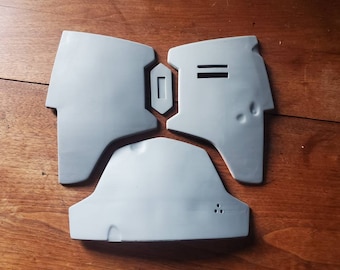 Boba Fett Chest armor 1:1 wearable cosplay KIT