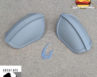 Mandalorian Beskar Shoulder armor pauldron kit