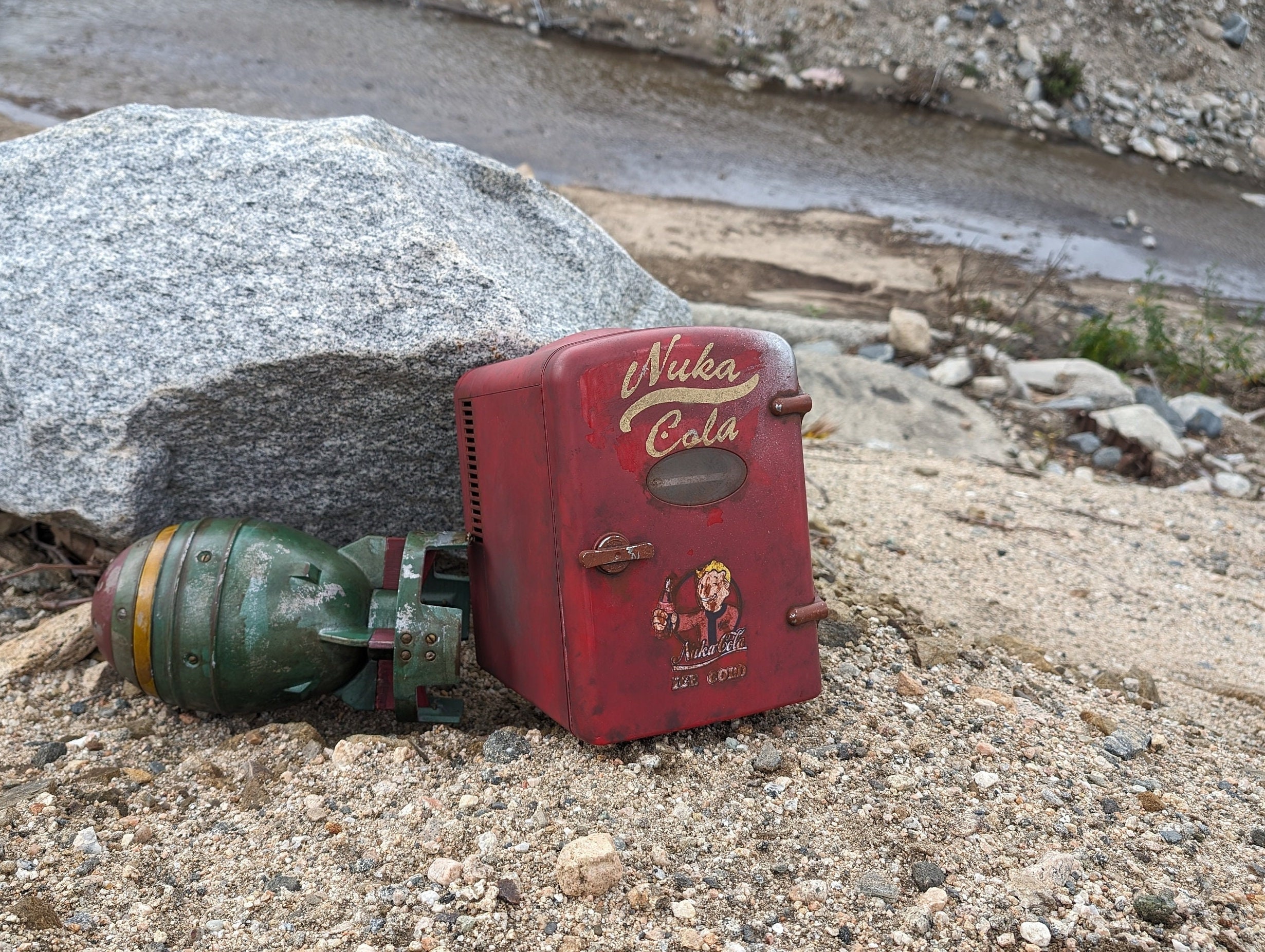 Nuka Cola Mini Fridge Custom Painted - Etsy