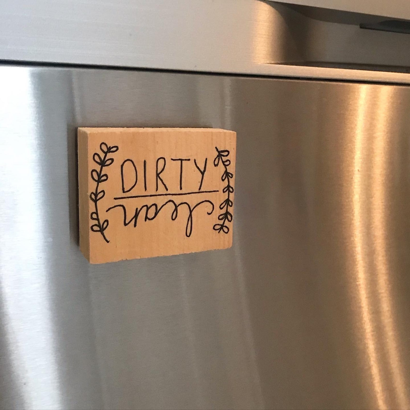 Clean/Dirty Dishwasher Etsy