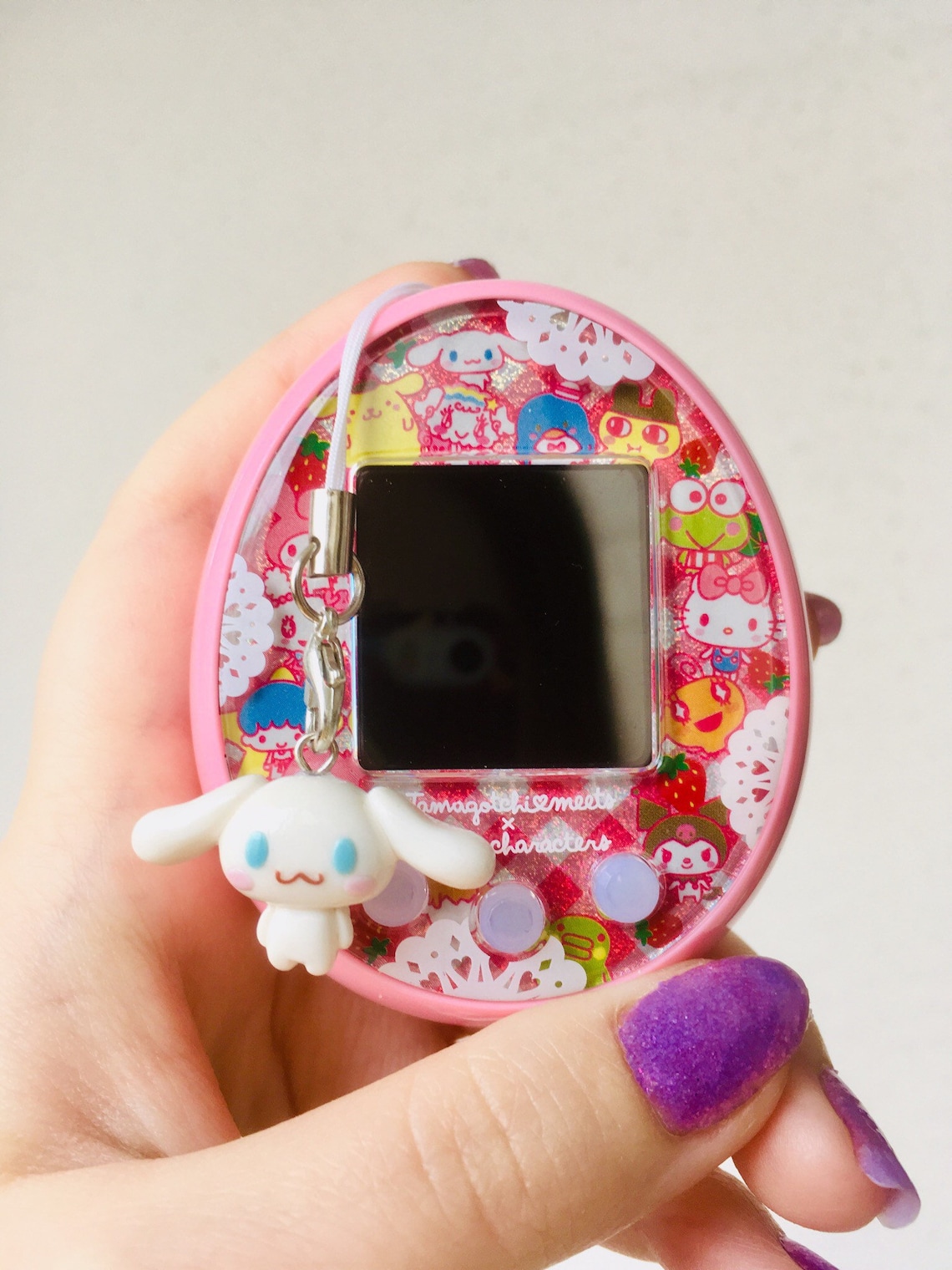 Tamagotchi charm Bunny / Tamagotchi keychain / Tamagotchi Etsy