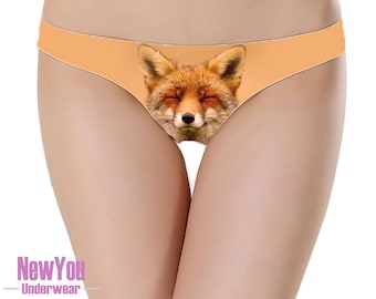 Foxy Fox Undies - Thong or Panty Animal Underwear