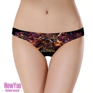 Arcane Riot Games Jinx Womens Underwear Thong or Panty League of Legends  LOL. ESPORTS -  Norway