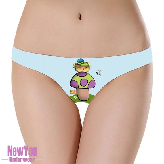 Teemo Funny Warrior Gaming Design Womens Underwear Thong or Panty - League  of Legends Lingerie