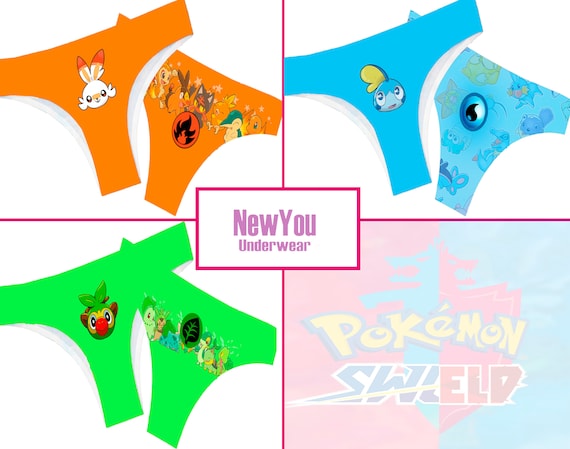 Pokemon Thong or Panty Single or Group Set Sword & Shield 2019