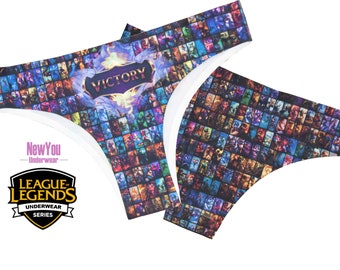 League Of Legends Design Womens Underwear Thong or Panty - League of Legends LOL. ESPORTS