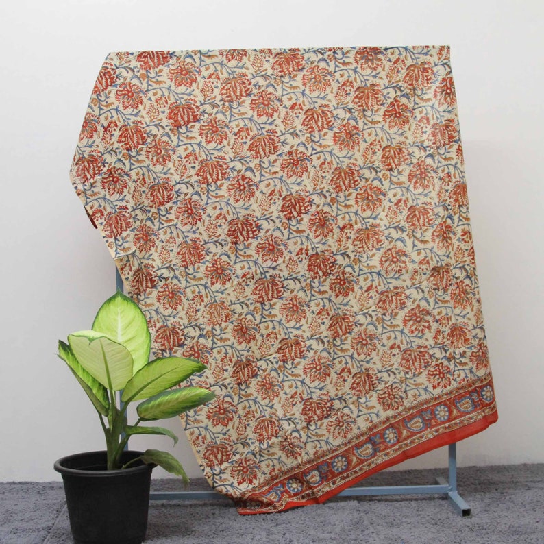 Fashion Beach Cover up Hand Block Print Voile Soft Cotton Sarong Long Scarf Boho Pareo