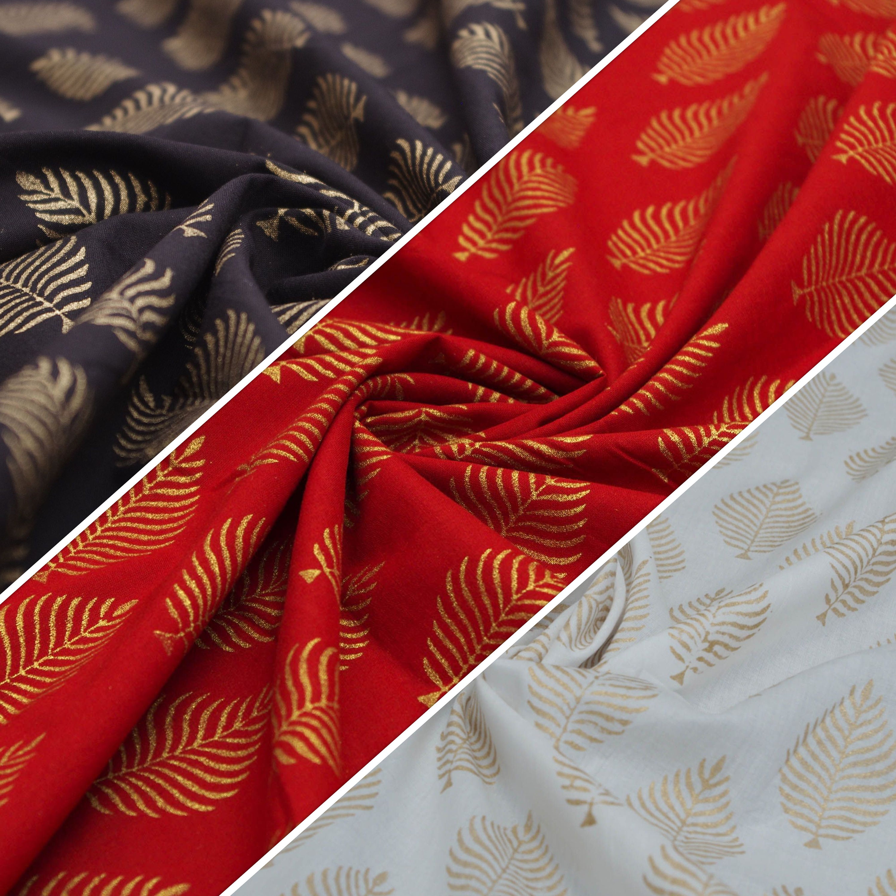 Dress Fabric Cloth by the metre 100 Cotton Glitter Red Etsy