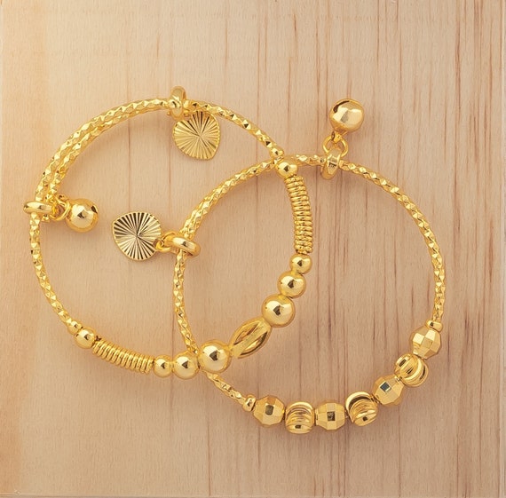 Buy 14k Gold Infant Bracelet Online In India - Etsy India