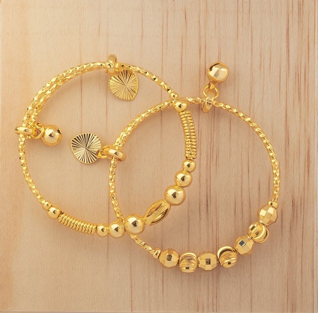 4 Grams Gold Bracelet For Children  Girls  Boys  2 in 1 Latest Model   YouTube