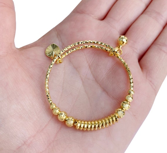 Buy 22Kt Gold Casting Tree Design Baby Bracelet 195G886 Online from Vaibhav  Jewellers