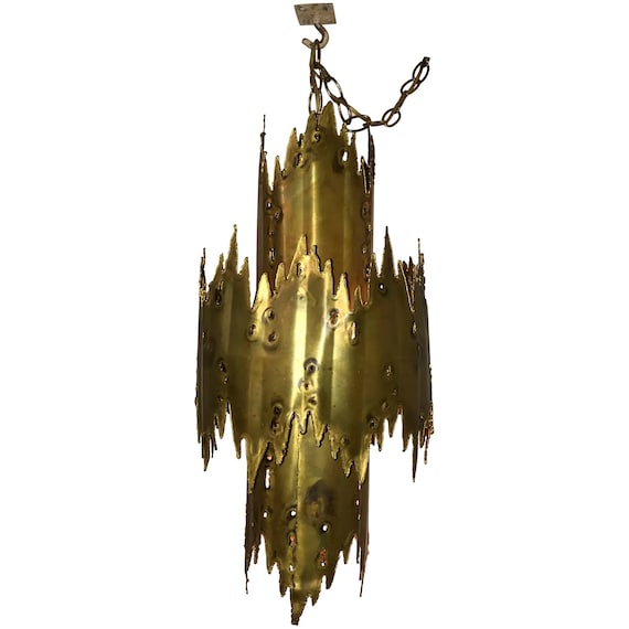 Brutalist chandelier on sale