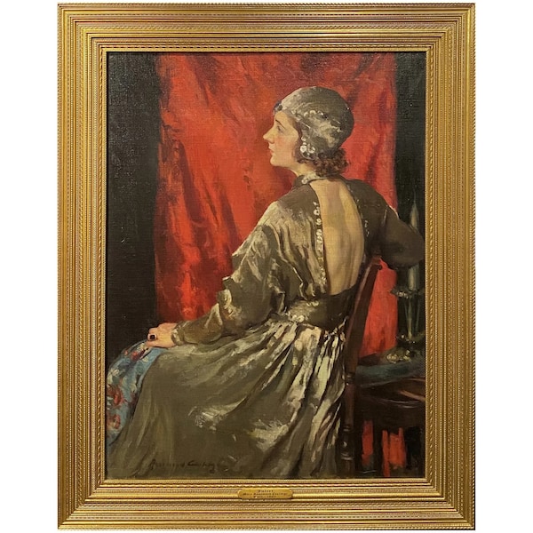 Mary Rosamond Coolidge Oil Painting Portrait of a Woman, Juliet