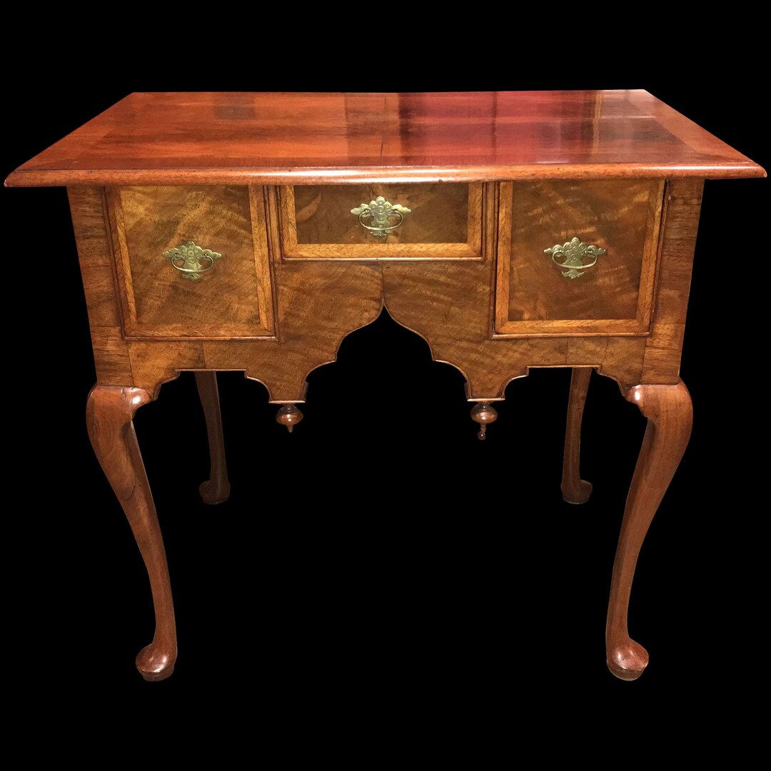 SOLD****** 18th C Boston Queen Anne Walnut Lowboy With Original ...