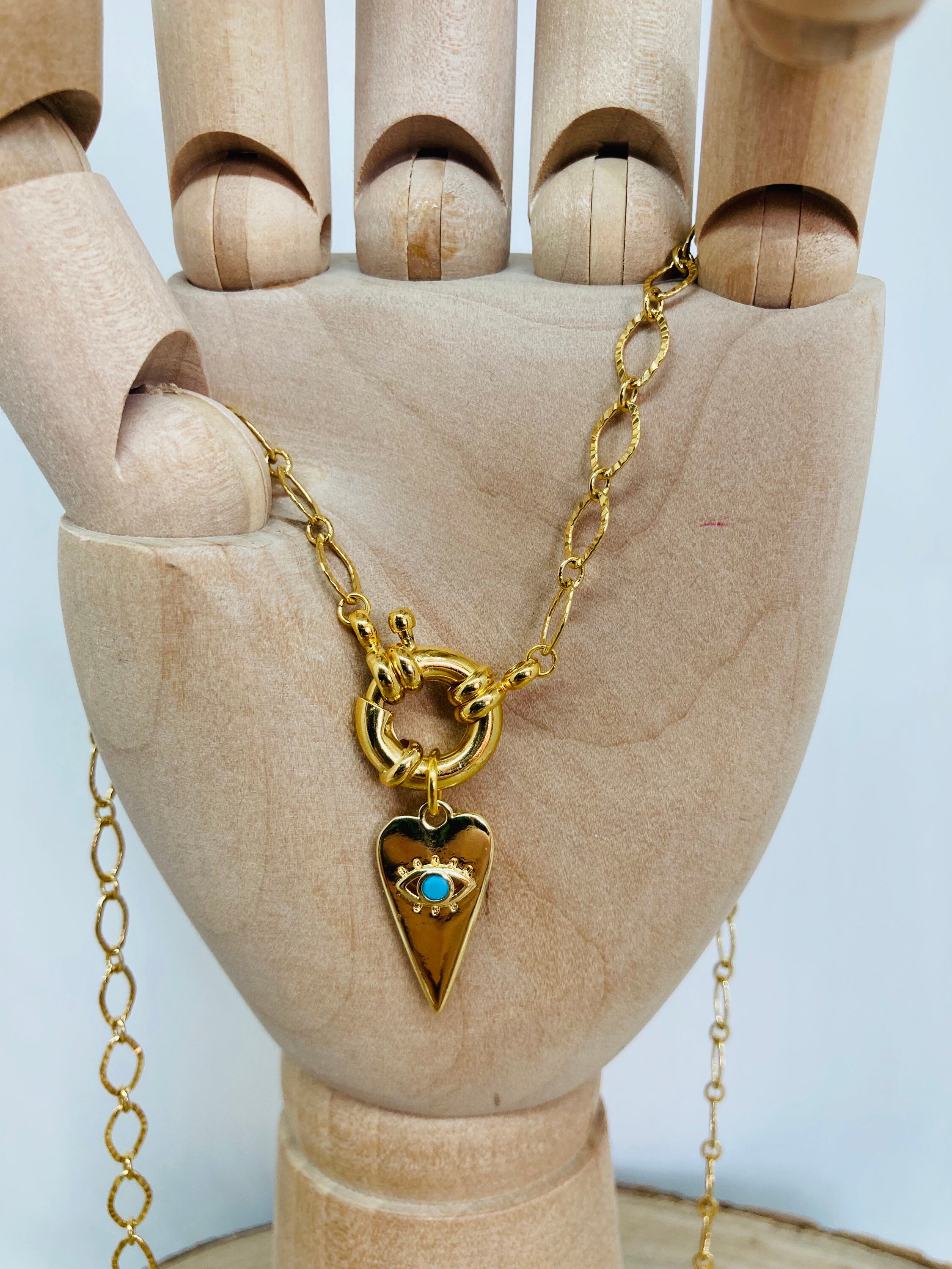 etsy heart jewelry