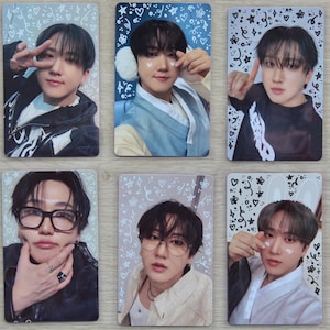 Changbin Photocard fanmade customisée - PC Kpop - Stray Kids - non-officielle - Stay - Skz