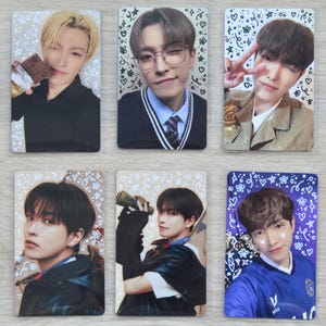 Hongjoong Photocard fanmade customisée - PC Kpop - Ateez - non-officielle - Atiny - Atz