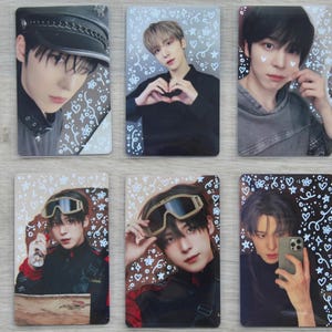 Yunho Photocard fanmade customisée - PC Kpop - Ateez - non-officielle - Atiny - Atz