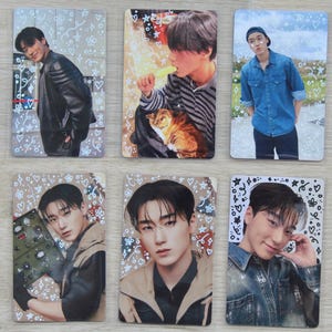 Choi San Photocard fanmade customisée - PC Kpop - Ateez - non-officielle - Atiny - Atz